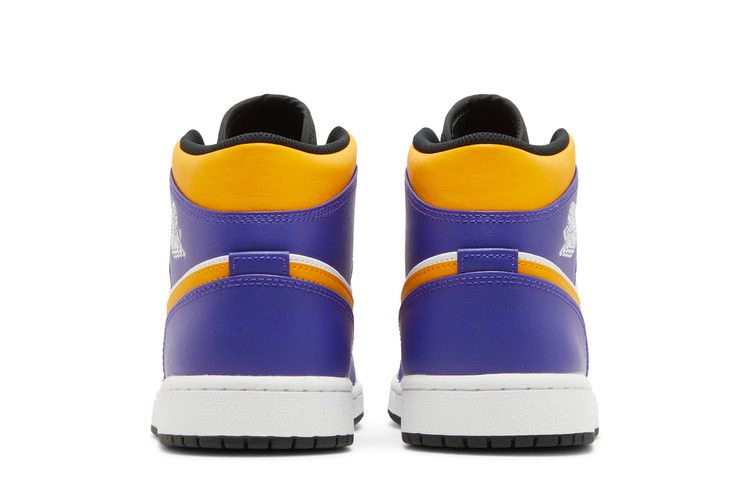 Кроссовки Air Jordan 1 Mid 'Lakers'
