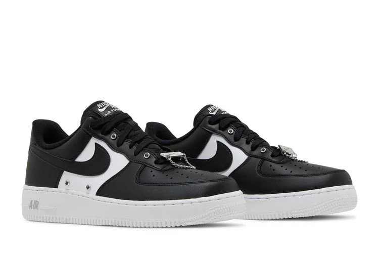 Krossovki-Nike-Air-Force-1-07-Premium-Silver-Chain-Black-7