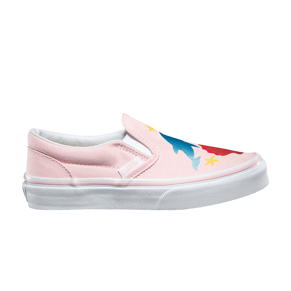 Кроссовки Vans Classic Slip-On Kids 'Mermaid'