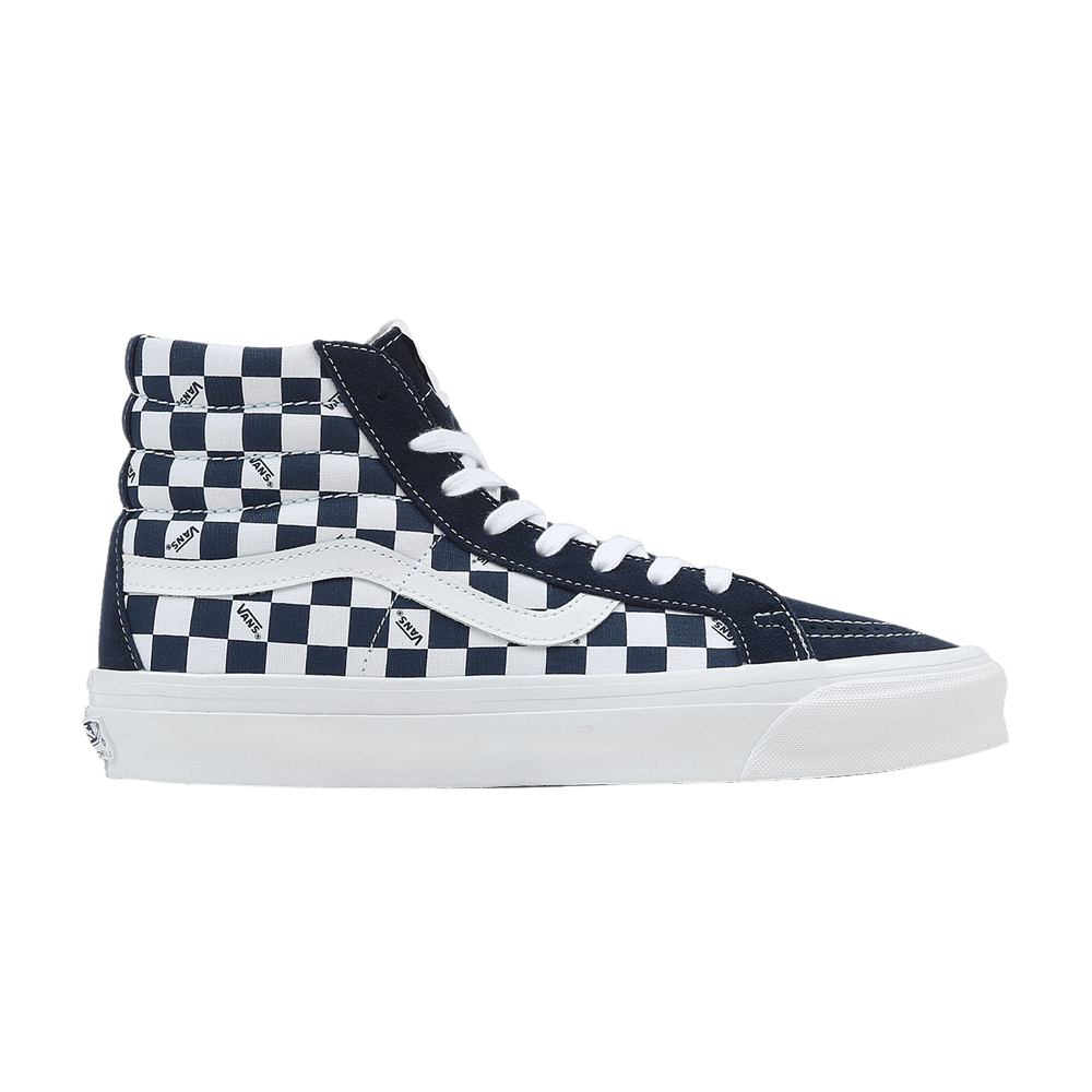 Кроссовки Vans OG Sk8-Hi LX 'Checkerboard - Dress Blues'