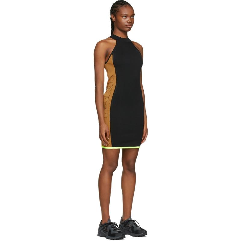 Платье adidas Ivy Park Knit Logo Dress Black/Mesa