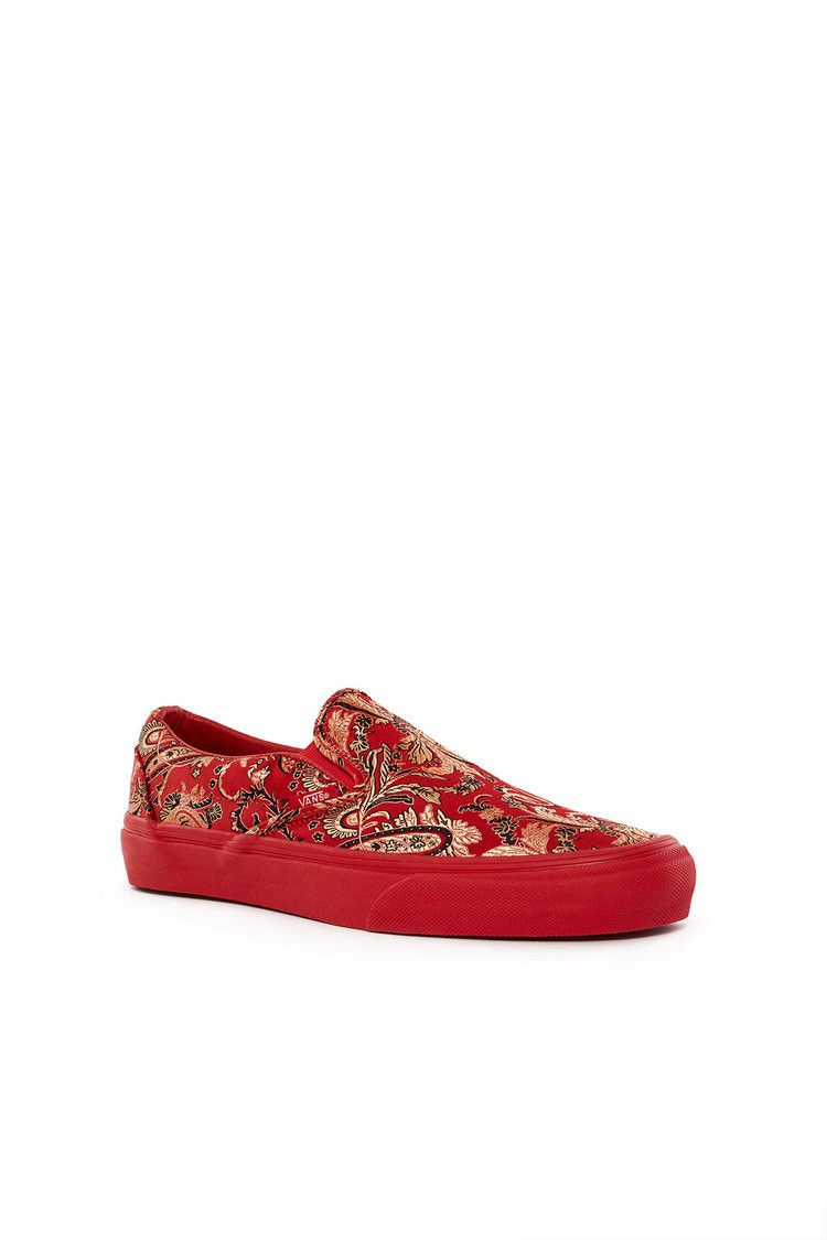 Кроссовки Vans Opening Ceremony x Slip-On LX 'Qi Pao II Red'