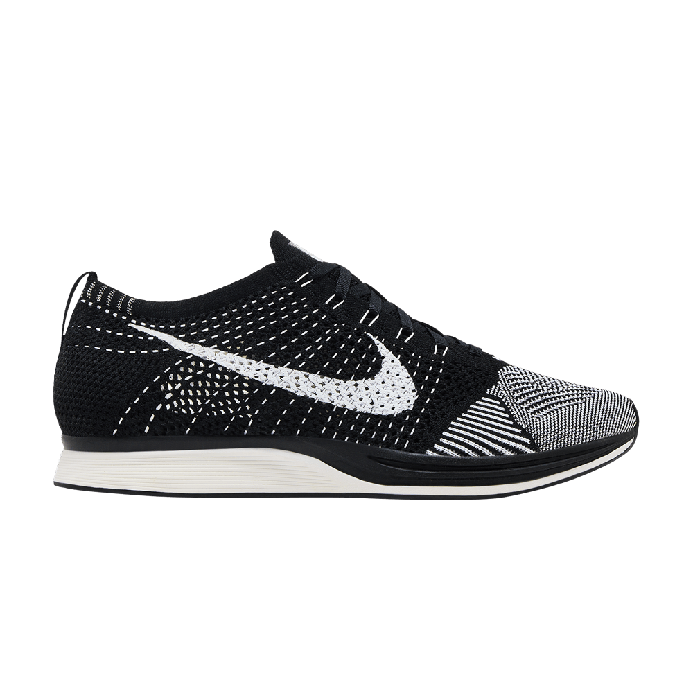 Кроссовки Nike Flyknit Racer 'Black White'