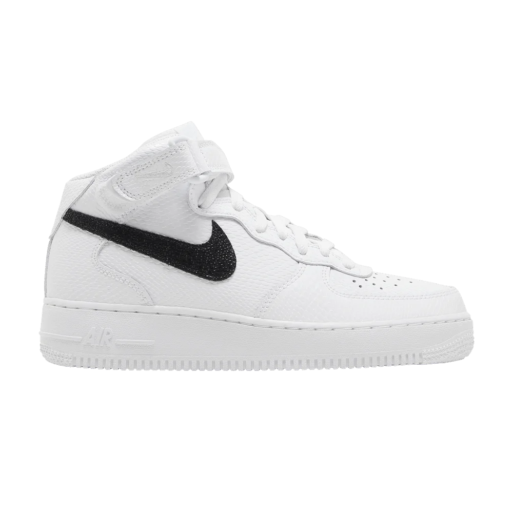 Кроссовки Nike Wmns Air Force 1 '07 Mid 'White Snakeskin'