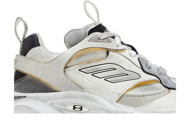 Кроссовки Balenciaga Cargo Sneaker 'Worn-Out - White Black'
