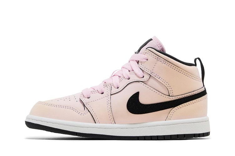 Кроссовки Air Jordan 1 Mid PS 'Pink Foam Black'