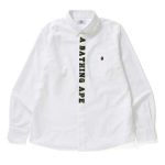 BAPE-1st-Camo-Applique-Oxford-Bd-Shirt-Shirt-White