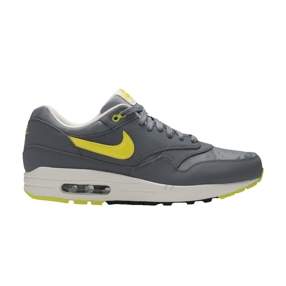 Krossovki-Nike-Air-Max-1-Premium-Cool-Grey-Sonic-Yellow
