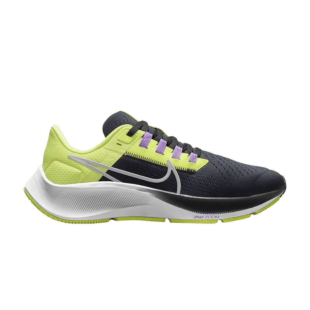 Кроссовки Nike Air Zoom Pegasus 38 GS 'Dark Smoke Grey Light Lemon Twist'