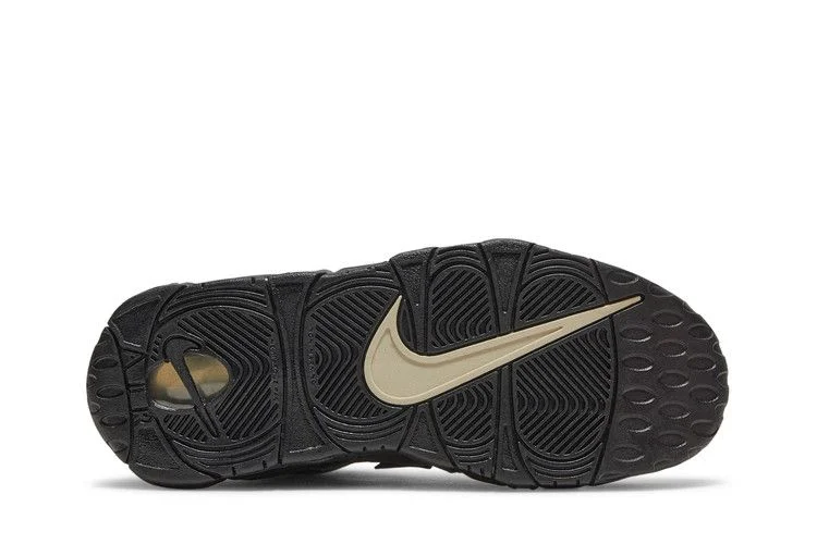 Кроссовки Nike Air More Uptempo GS 'Black Metallic Gold Star'
