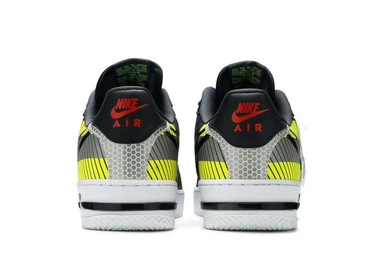Кроссовки 3M x Nike Air Force 1 React LX 'Anthracite Volt'