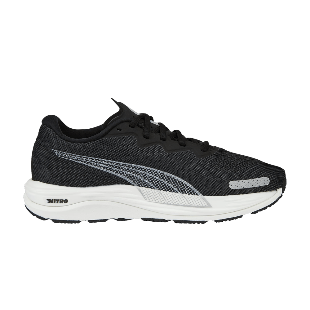Кроссовки Puma Wmns Velocity Nitro 2 Wide 'Black Metallic Silver'