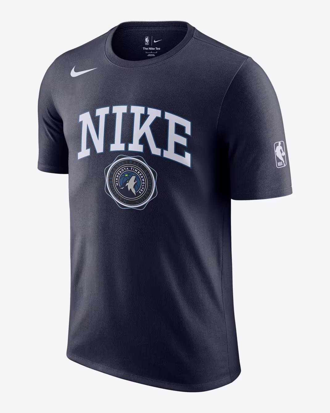 Мужская футболка Nike NBA Minnesota Timberwolves Essential Tee College Navy