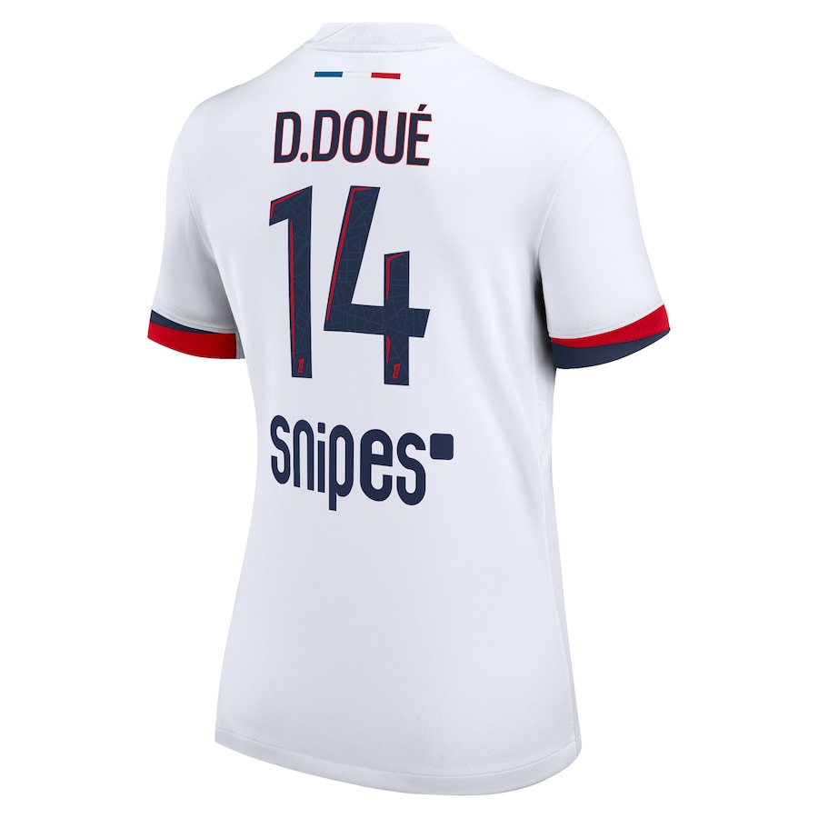 Женское футбольное джерси PSG Nike Away Stadium Shirt 2025-26 - D. Doué 14