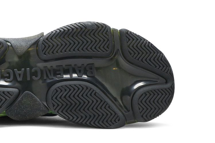 Кроссовки Balenciaga Triple S Sneaker 'Black Yellow Fluo'