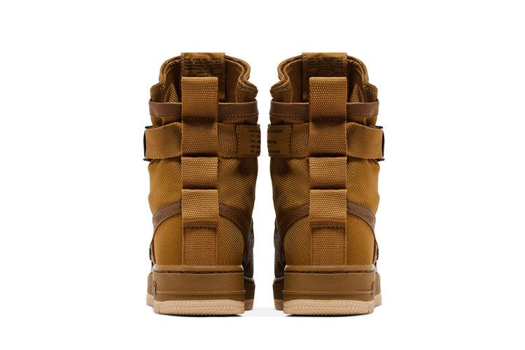 Кроссовки Nike Wmns SF Air Force 1 High 'Golden Beige'