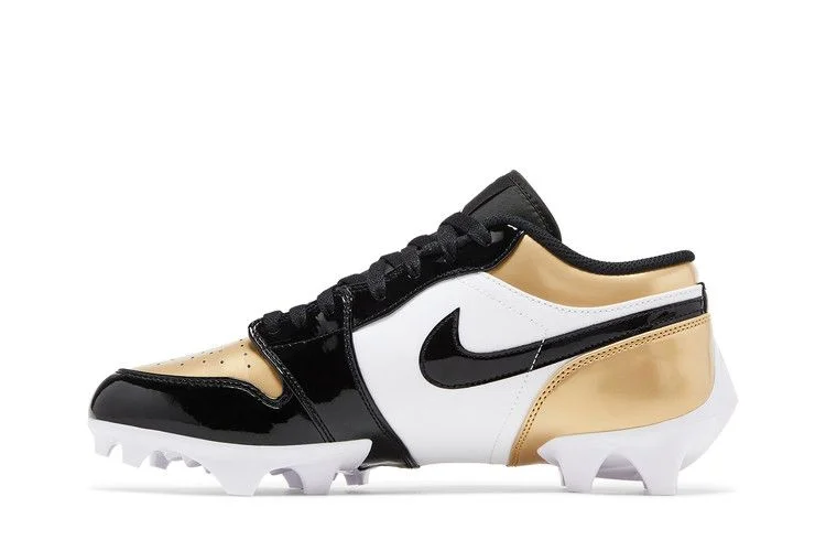 Кроссовки Air Jordan 1 Low TD Cleat 'Gold Toe'