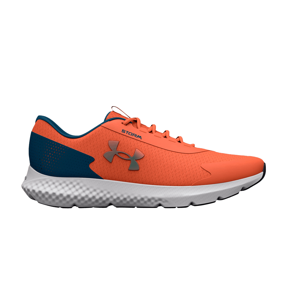 Кроссовки Under Armour Charged Rogue 3 Storm 'Panic Orange Petrol Blue'