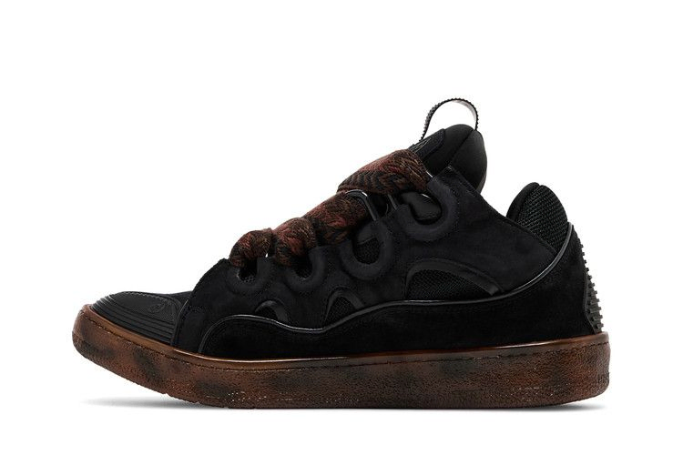 Кроссовки Lanvin Curb Sneakers 'Tortoise Effect - Dark Brown'