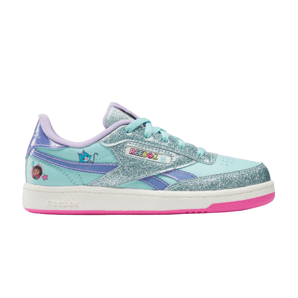 Кроссовки Reebok Gabby’s Dollhouse x Club C Revenge Little Kid 'Glitter'