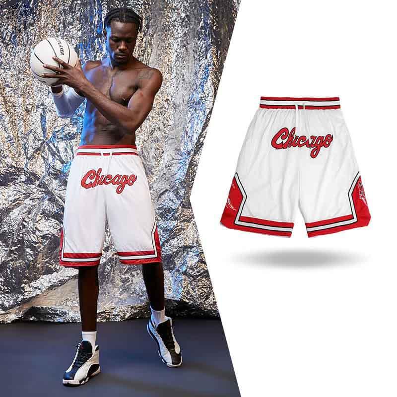 Баскетбольные шорты Ehot Chicago Bulls White Shorts