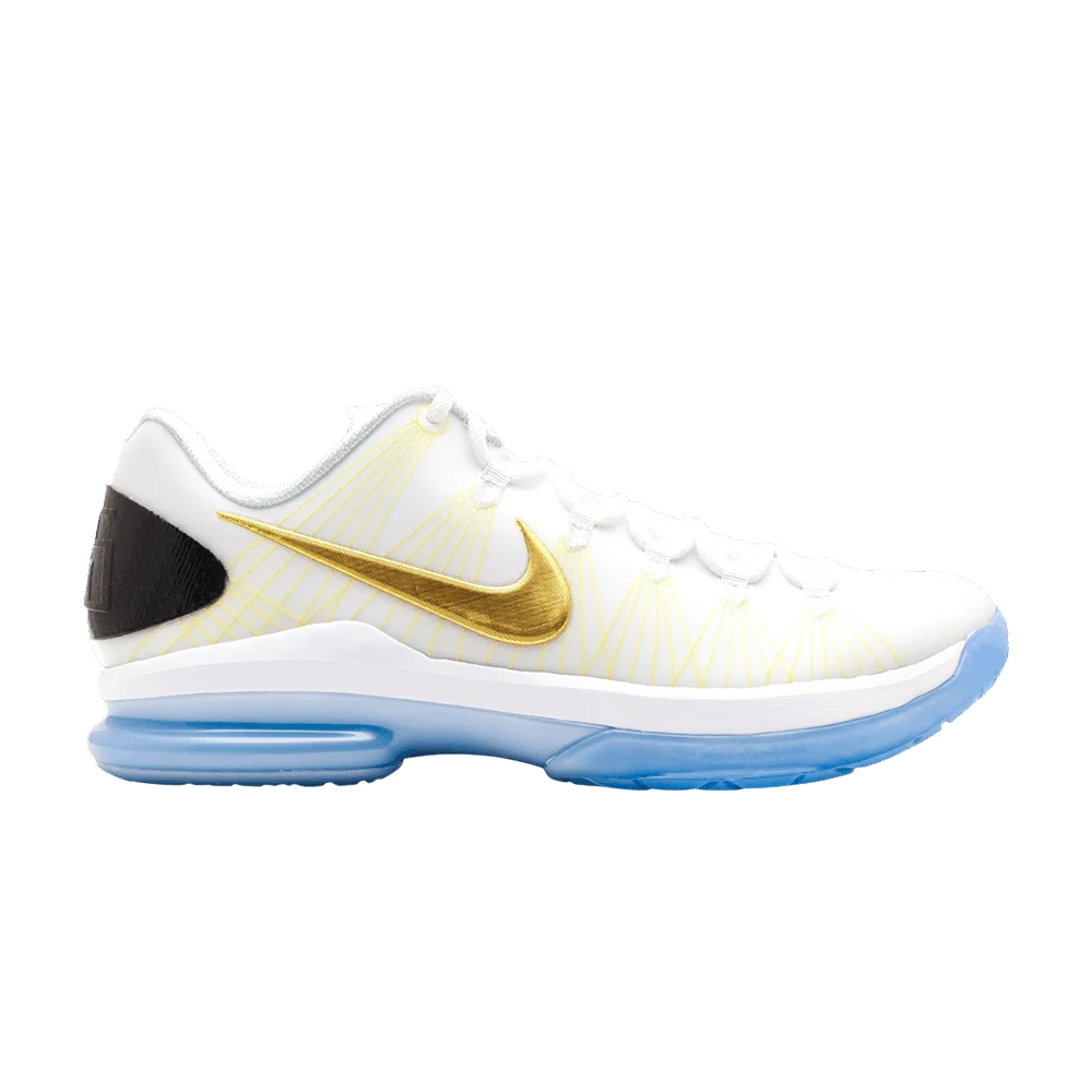 Krossovki-Nike-KD-5-Elite-White-Gold
