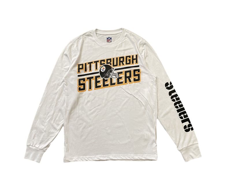 Лонгслив B20THER NFL Pittsburgh Steelers White Longsleeve