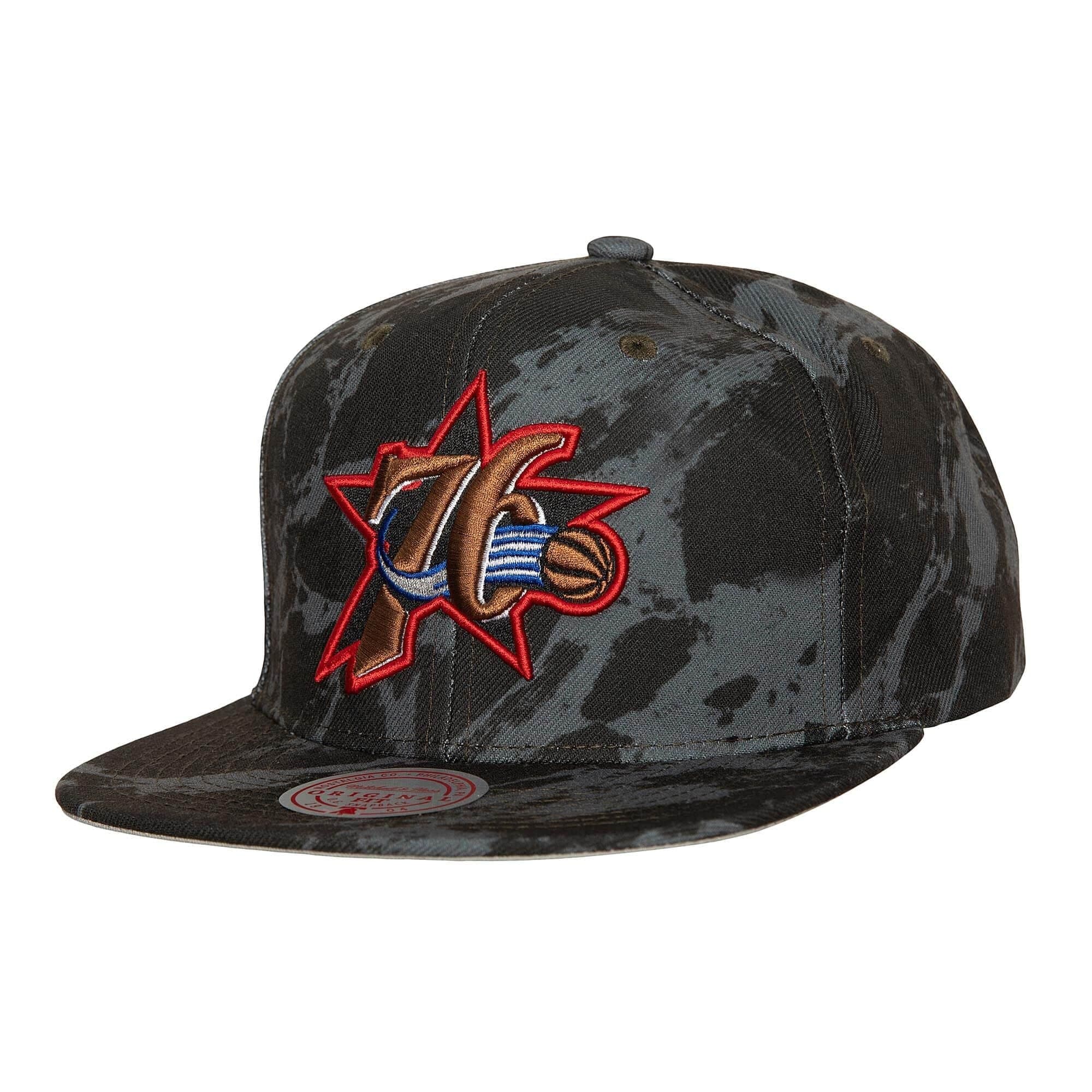 Бейсболка Mitchell & Ness Down For All Snapback HWC Philadelphia 76ers