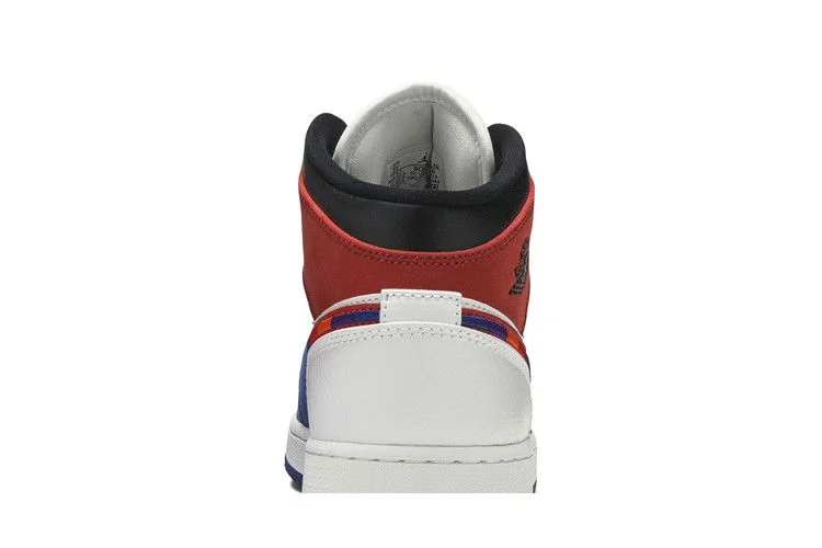 Кроссовки Air Jordan 1 MID SE GS 'Multicolored Swoosh'