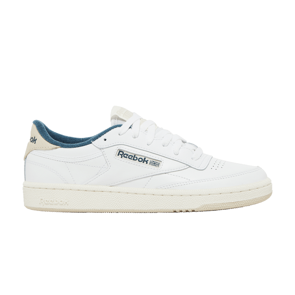 Кроссовки Reebok Wmns Club C 85 'White Hoops Blue'