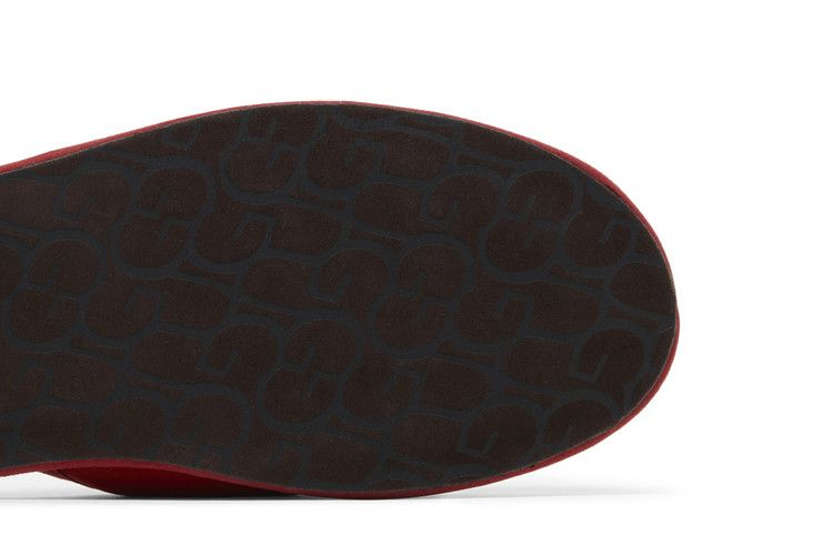 Кроссовки UGG Scuff Slipper 'Logo - Samba Red'
