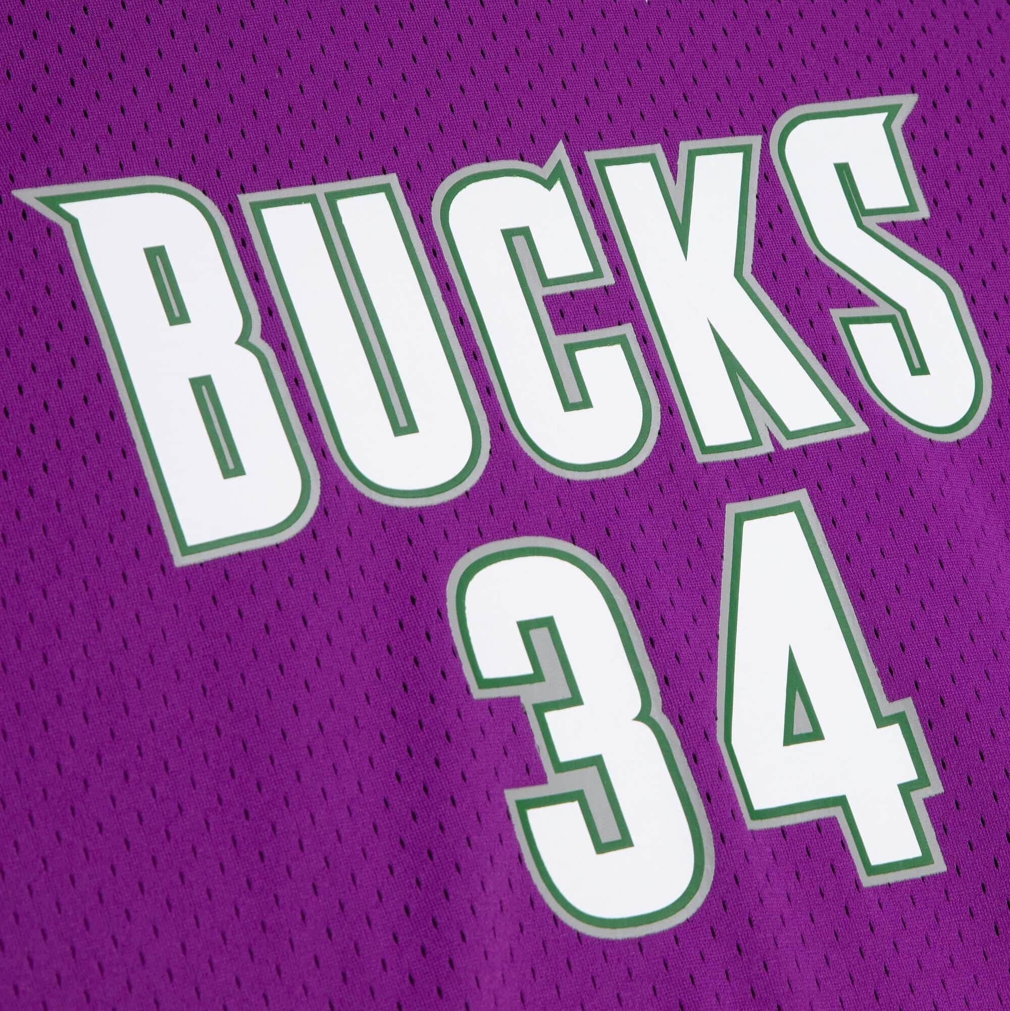 Футболка Mitchell & Ness Mesh N&N Crew Milwaukee Bucks 2000-01 Ray Allen