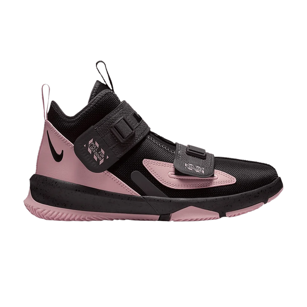 Krossovki-Nike-LeBron-Soldier-13-GS-Black-Bleached-Coral