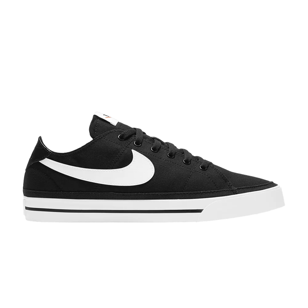 Nike Court Legacy Canvas 'Black White'