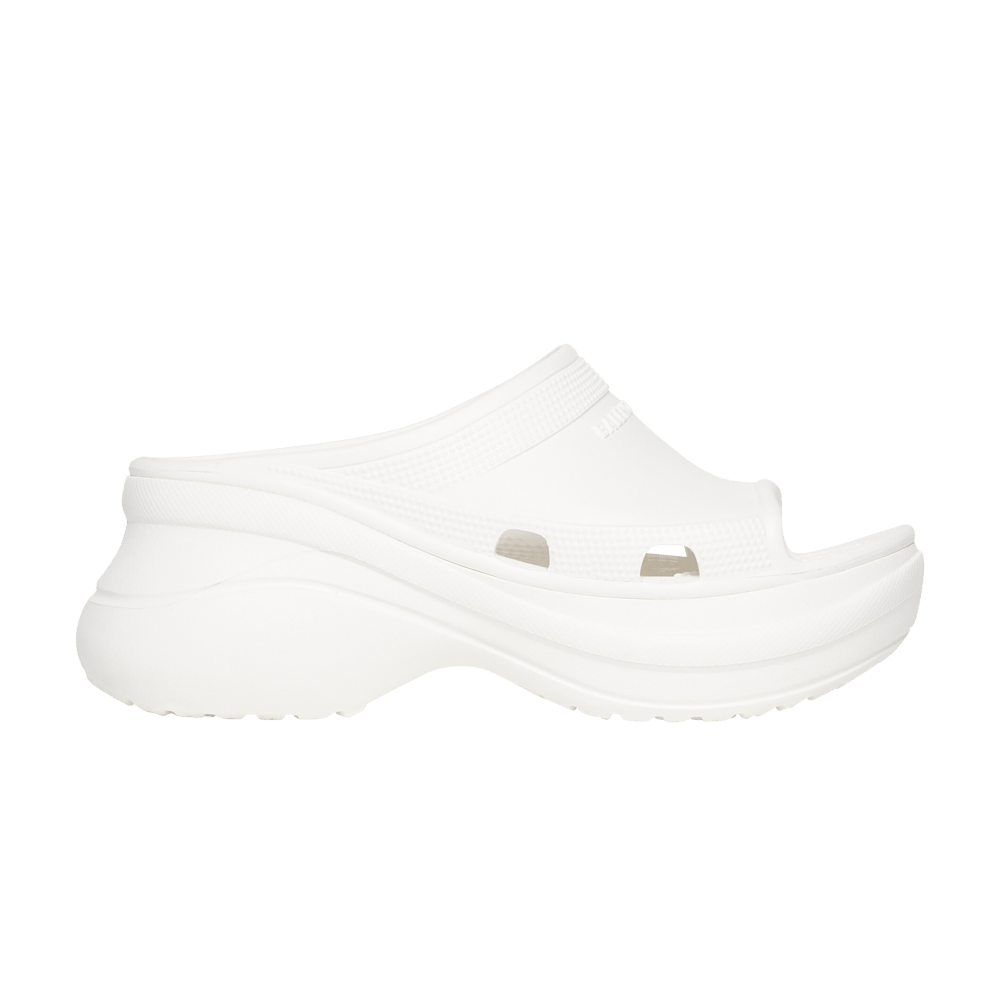 Сандалии Crocs x Balenciaga Wmns Pool Slide Sandal 'White'