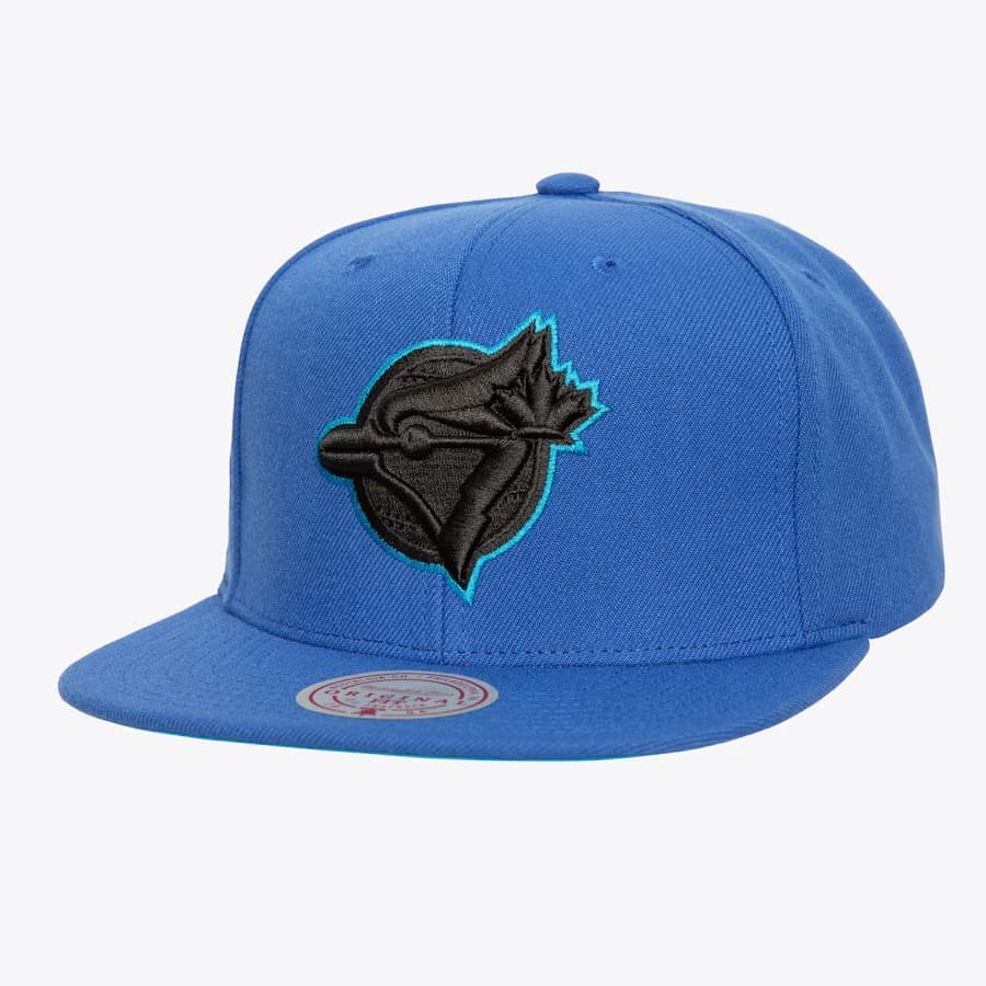Бейсболка Mitchell & Ness Royal Toronto Blue Jays Cooperstown Collection Logo Eclipse OG Snapback Hat
