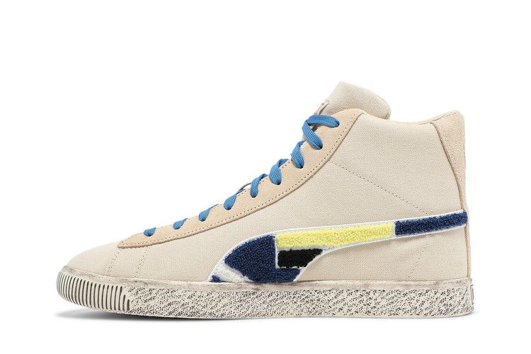 Кроссовки Black Fives x Puma Clyde Mid 'Creme Brulee'