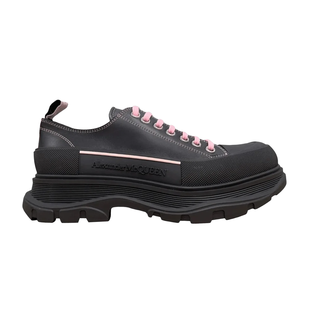Krossovki-Alexander-McQueen-Tread-Slick-Lace-Up-Black-Pink