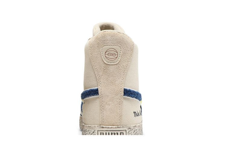 Кроссовки Black Fives x Puma Clyde Mid 'Creme Brulee'