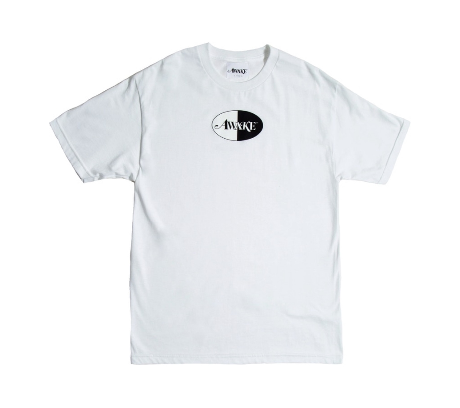 Футболка Awake Split Logo Tee White