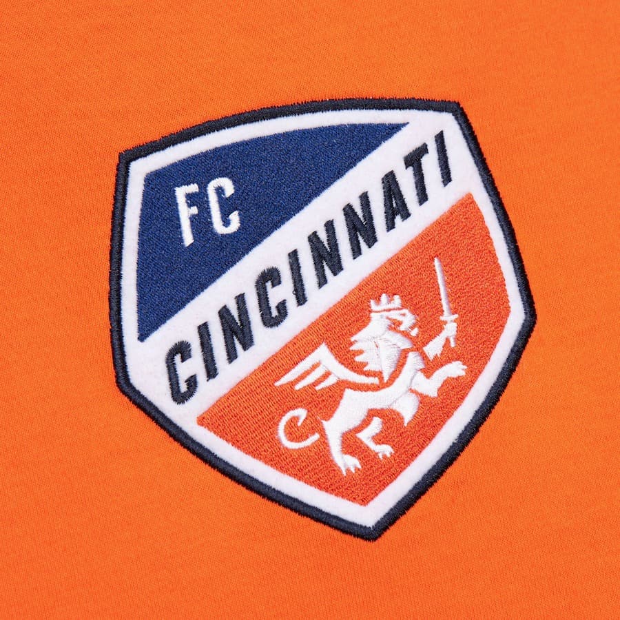 Футболка Mitchell & Ness Orange FC Cincinnati Team OG 3.0 T-Shirt