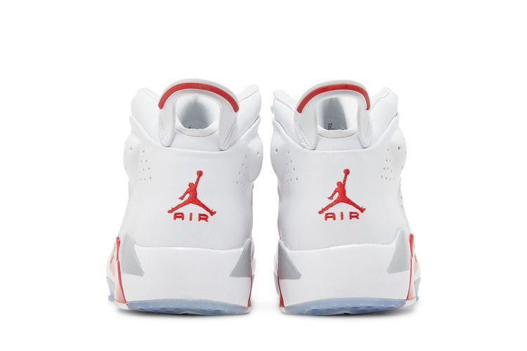 Кроссовки Air Jordan 6-17-23 GS 'White Fire Red'