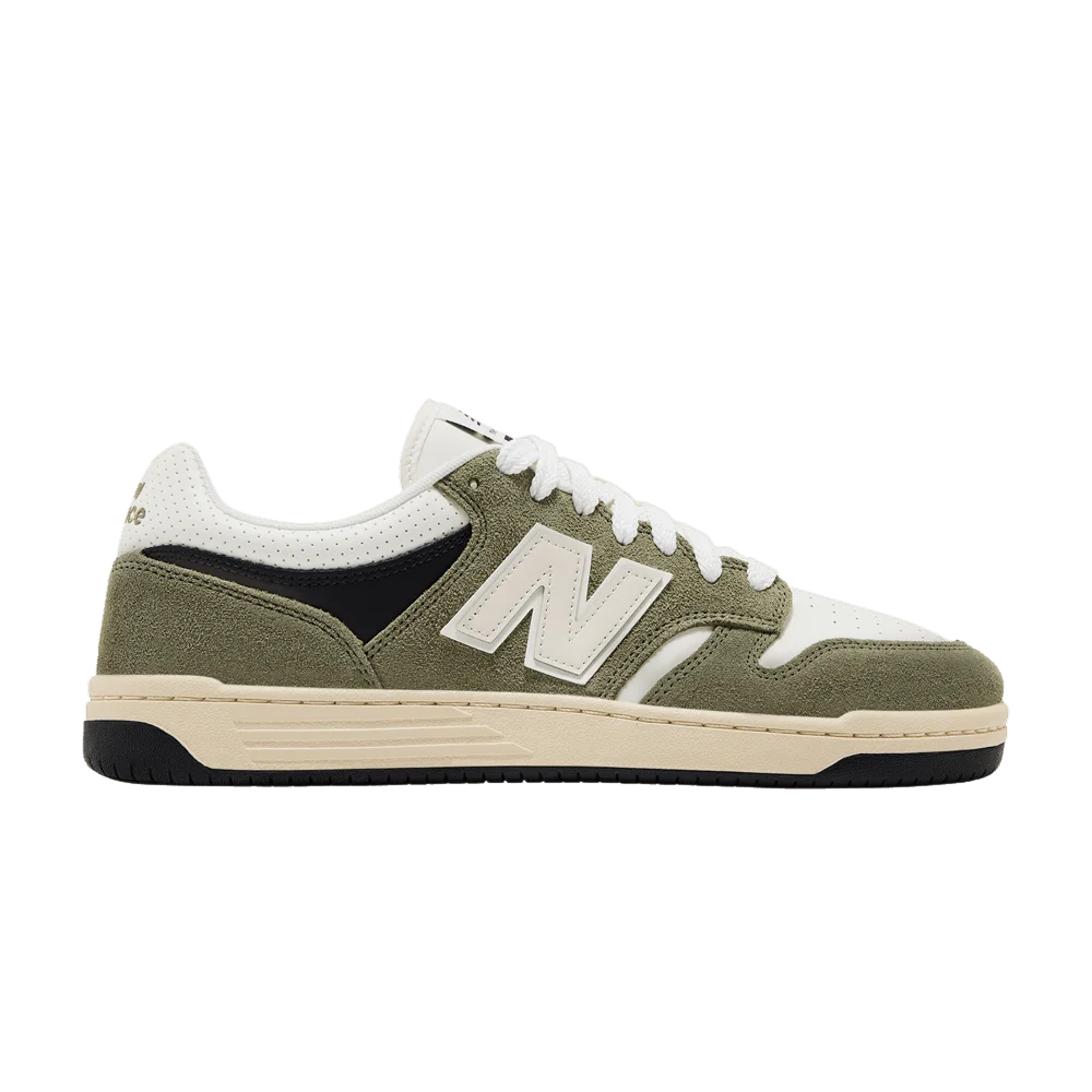 Krossovki-New-Balance-480-Dark-Olivine-Sea-Salt