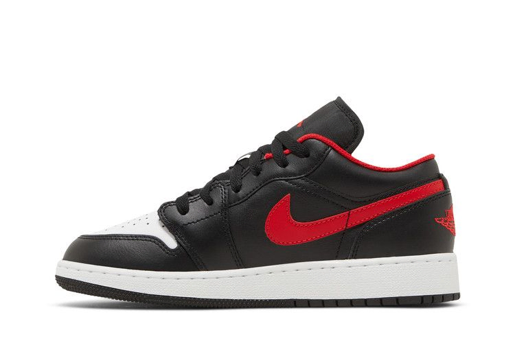 Кроссовки Air Jordan 1 Low GS 'White Toe'