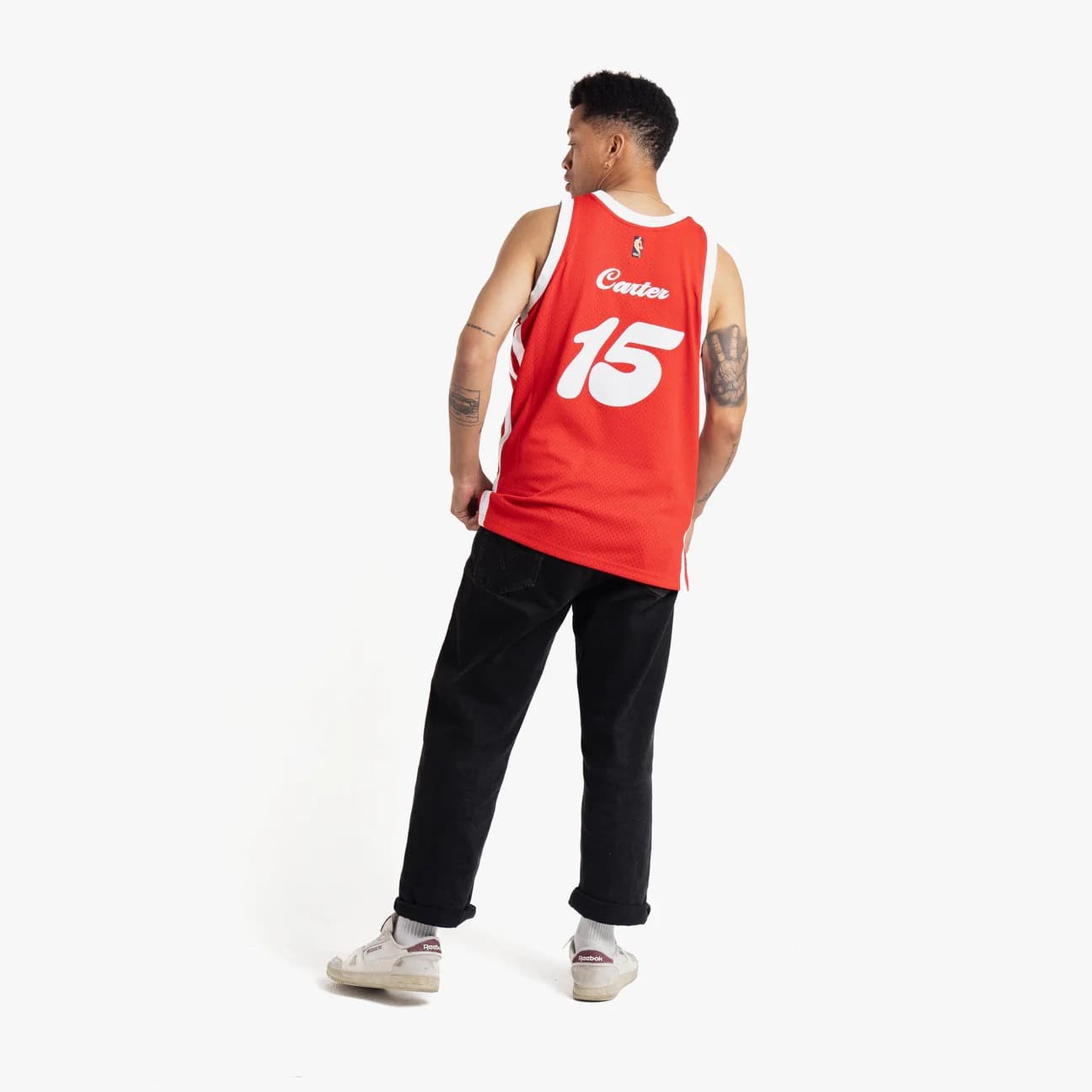 Memphis-Grizzlies-Vince-Carter-15-Swingman-Hardwood-Classic-Red-Jersey-4