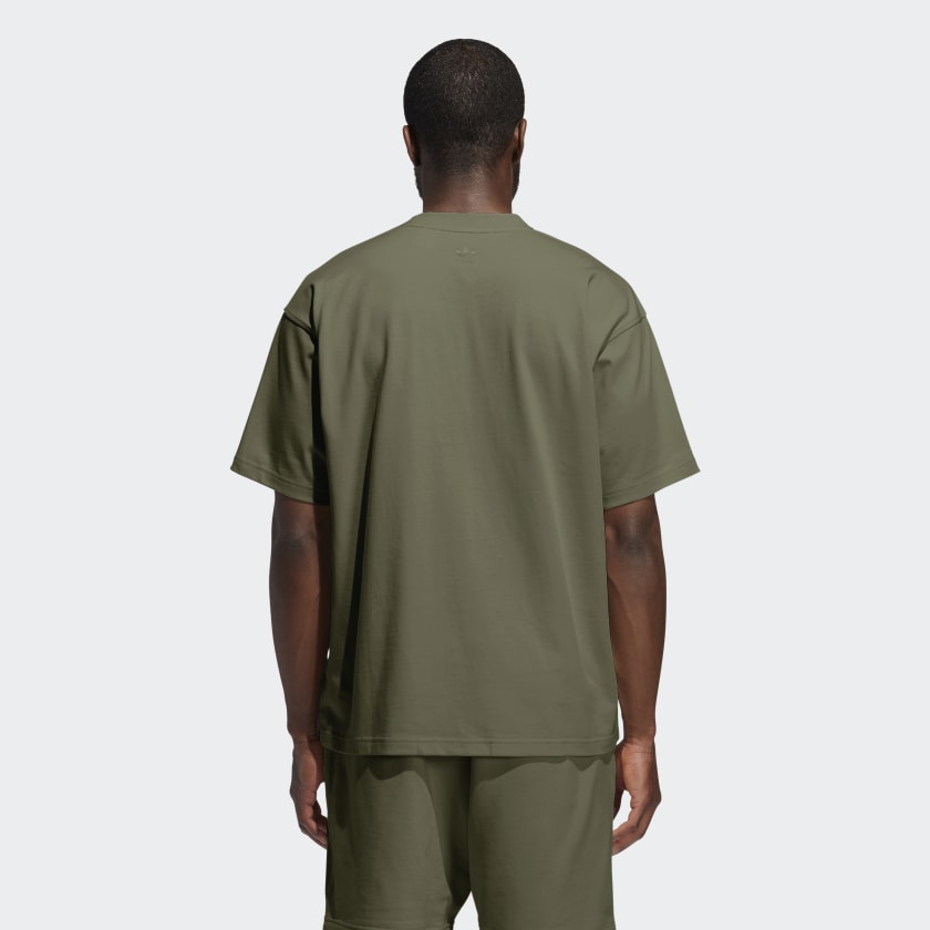 Футболка adidas Pharrell Williams Basics Tee Olive Cargo