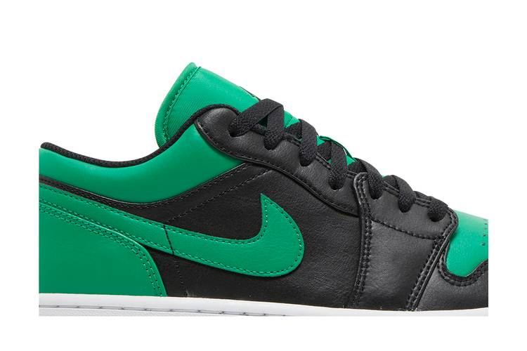 Кроссовки Air Jordan 1 Low 'Black Lucky Green'