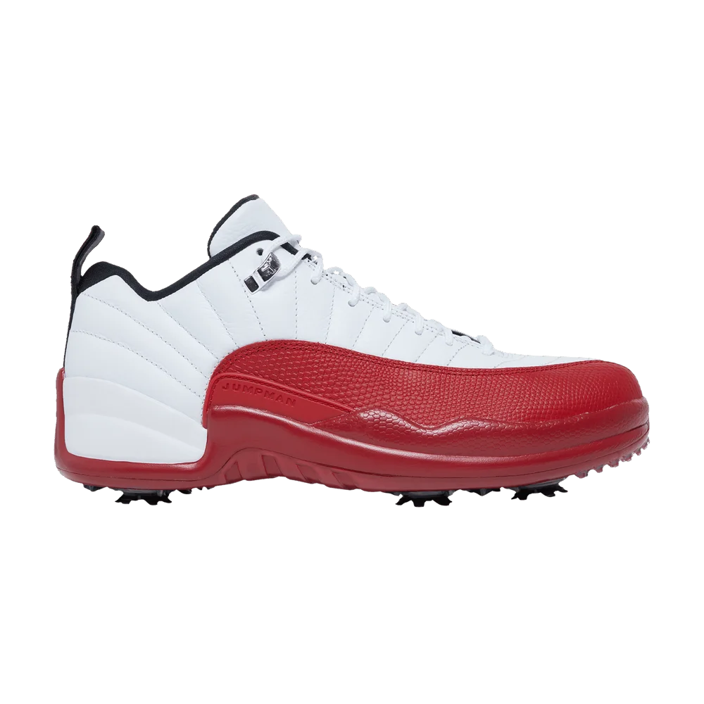 Krossovki-Air-Jordan-12-Low-Golf-Cherry