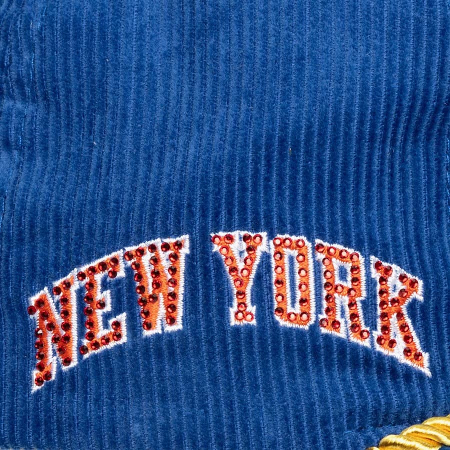 Бейсболка Mitchell & Ness x DANNIJO Navy New York Knicks Snapback Hat