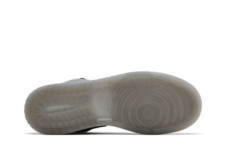 Кроссовки Air Jordan 1 Low GS 'Patent Cool Grey'